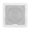 Fusion FM-S10SW 10" Flush Mount Square Marine Subwoofer 400W - White