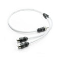 JL Audio Marine Y-Adapter Cable - Single Male to Dual Female RCA