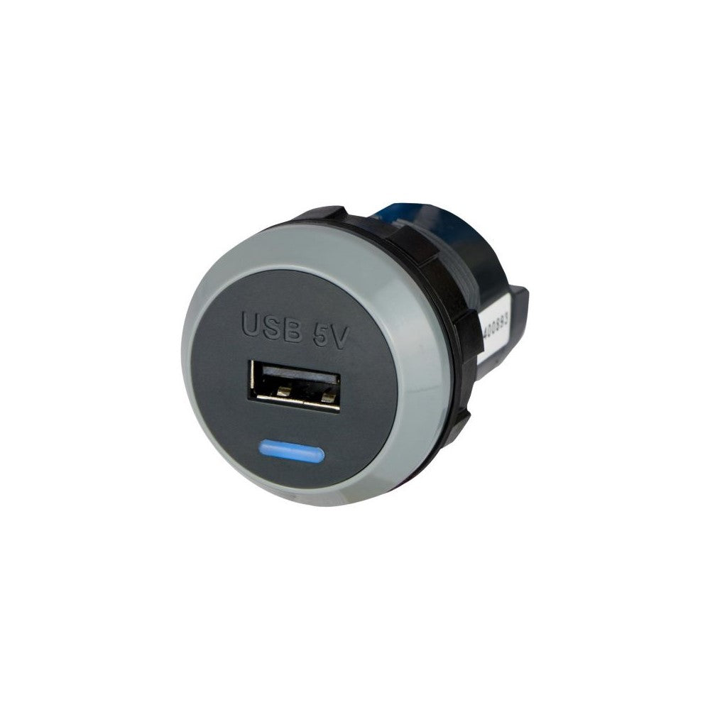 Alfatronix PVPro-A Single USB A Charger - Grey Rear Fit