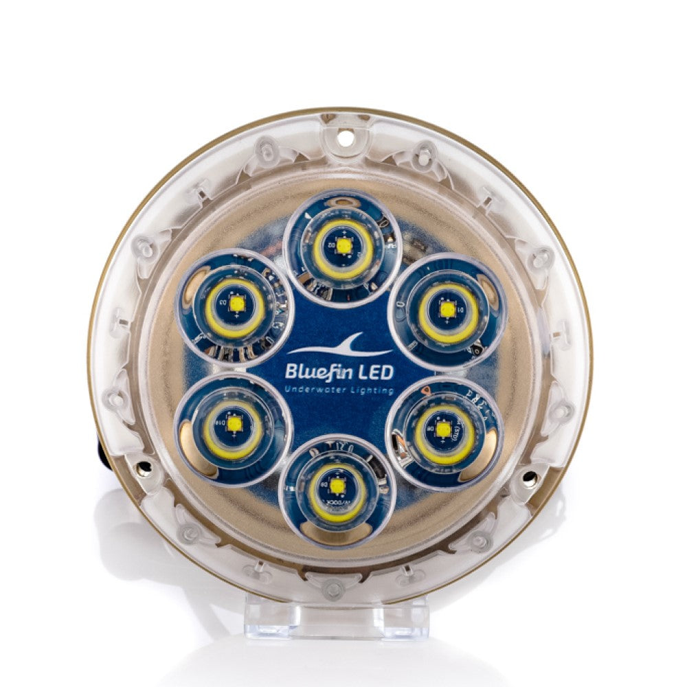 Bluefin LED Aluminium Piranha P6 Nitro SM Light - 12V Cobalt Blue