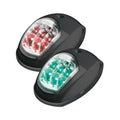 Osculati Evoled Navigation Lights Port & Starboard - Black ABS