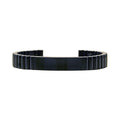 Q-Link SRT-3 Bracelet Titanium Gloss Black Ceramic Finish Unisex XL