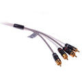 Fusion MS-FRCA12 RCA Interconnect Cable 2 Zone/4 Channel - 3.6m (12')