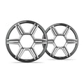 Fusion Apollo Speaker Grilles (pair) - 8.8" Sports Grey