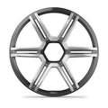 Fusion Apollo Subwoofer Grille (single) - 12" Sports Grey