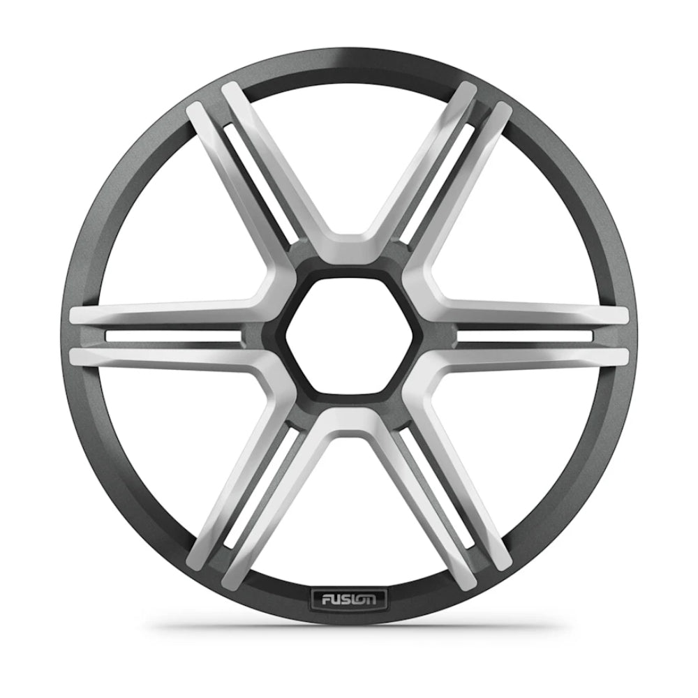 Fusion Apollo Subwoofer Grille (single) - 12" Sports Grey