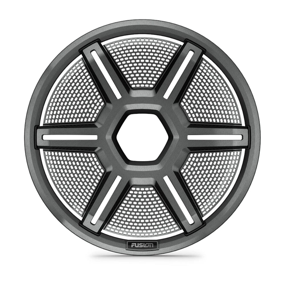 Fusion Apollo Subwoofer Grille (single) - 12" Shielded Grey