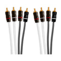 Fusion RCA Cables - 4 Channel 12ft (3.6m)