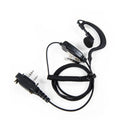 Icom PRO-P232LA D-shell with Mic/PTT for use with IC-F2000/F2100D/F29SR etc