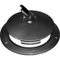 Osculati Inspection Hatch With Cover - Black 265 x 215mm