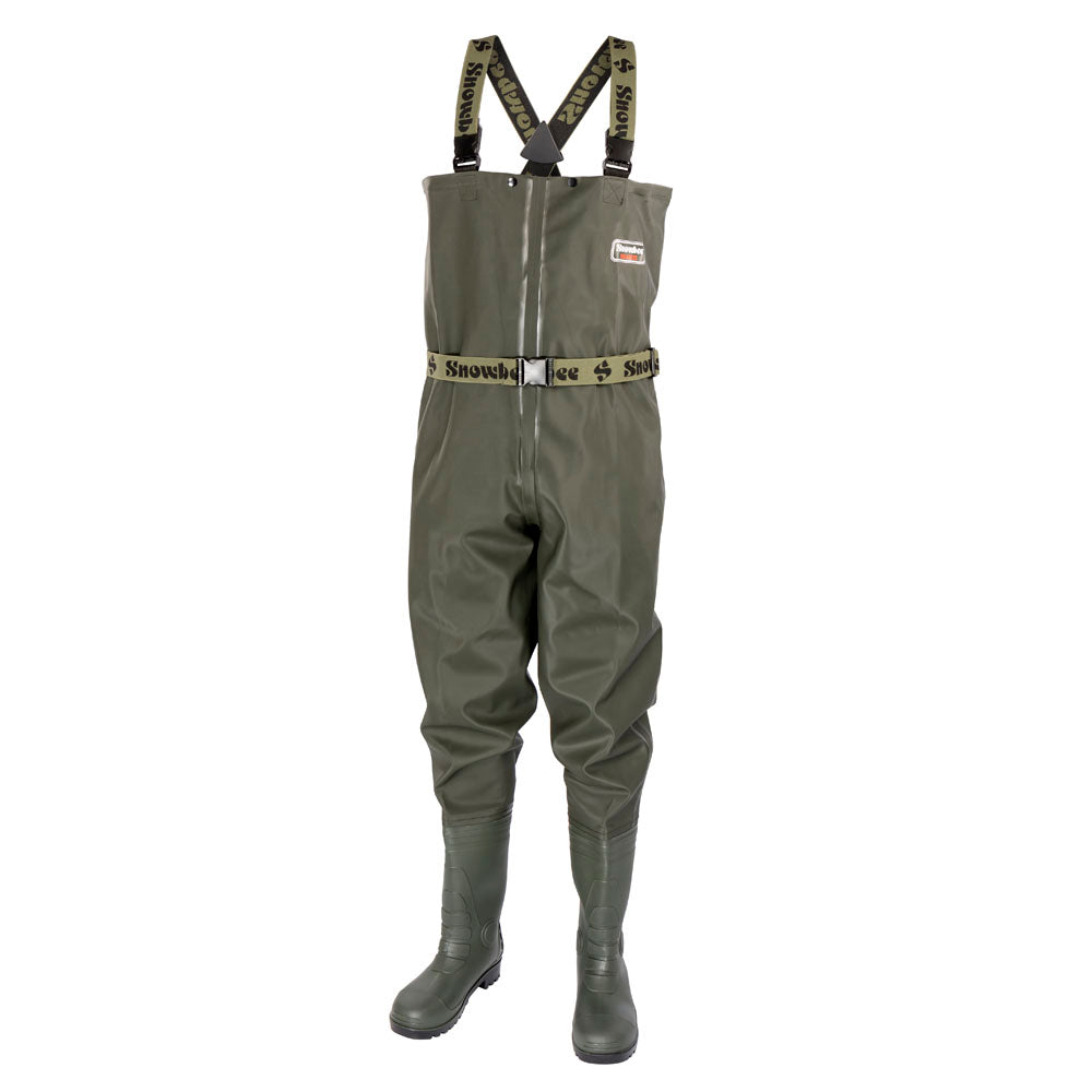 Snowbee Granite PVC Cleated Bootfoot Chest Waders - 4
