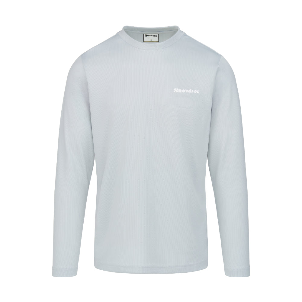 Snowbee Technical Long Sleeve Fishing T-Shirt - Grey - M