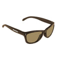 Snowbee Classic Retro Full Frame Sunglasses - Brown/Amber