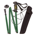 Snowbee Prestige Folding Wading Staff - Green / Black - One Size