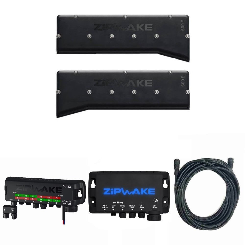 Zipwake Series E Dynamic Trim Integrated Kit - 600E Chine Interceptor