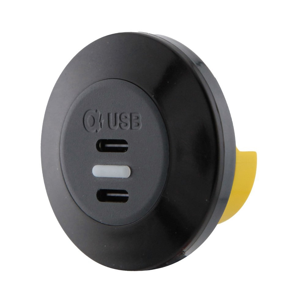 Alfatronix PVPRO-CCBFF Double USB C Charger - Black Front Fit